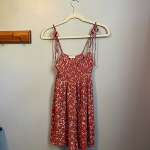 Ultra Flirt Red Floral Jumper